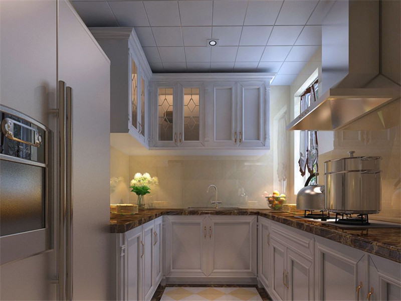 欧式两居室厨房简约装修效果图