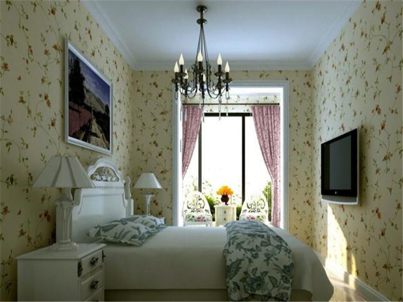 现代两居室女生卧室装修效果图