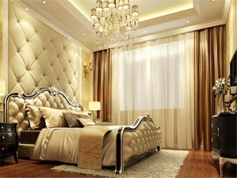 豪华欧式卧室装修设计效果图