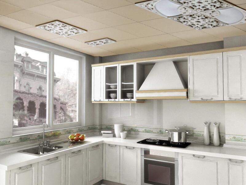 欧式风格厨房吊顶装修设计效果图