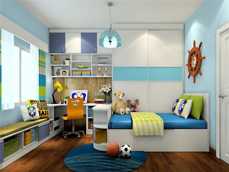 小户型儿童房整体家具装修设计