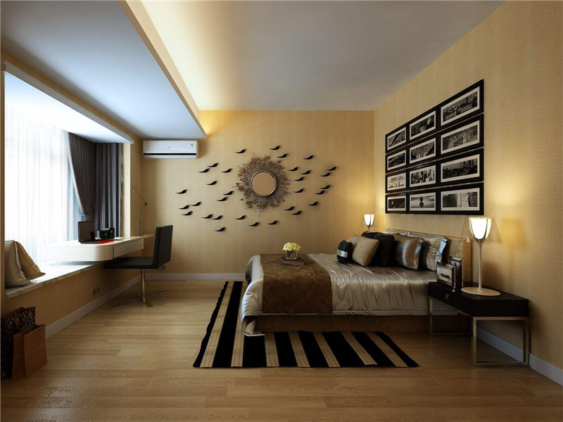 15平现代简约风格卧室装修效果图