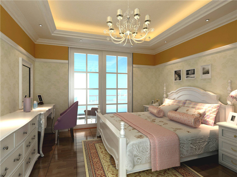 现代欧式风格卧室装修设计