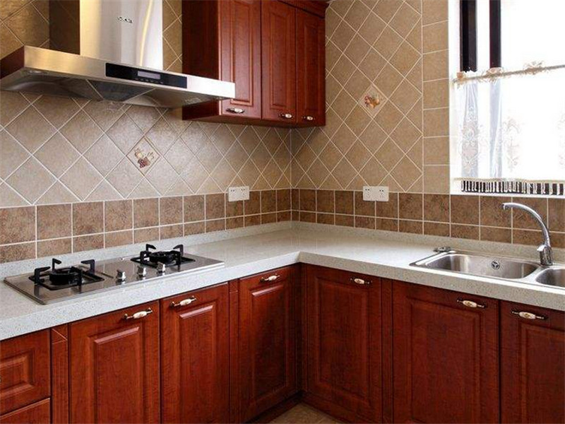 新中式风格两居室厨房装修效果图