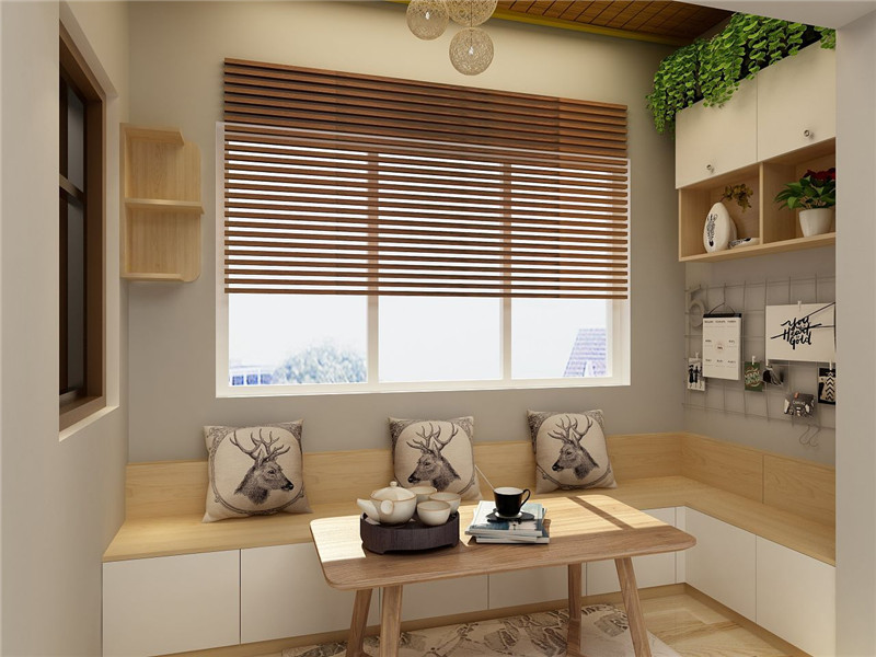 日式小户型休闲客厅装修设计效果