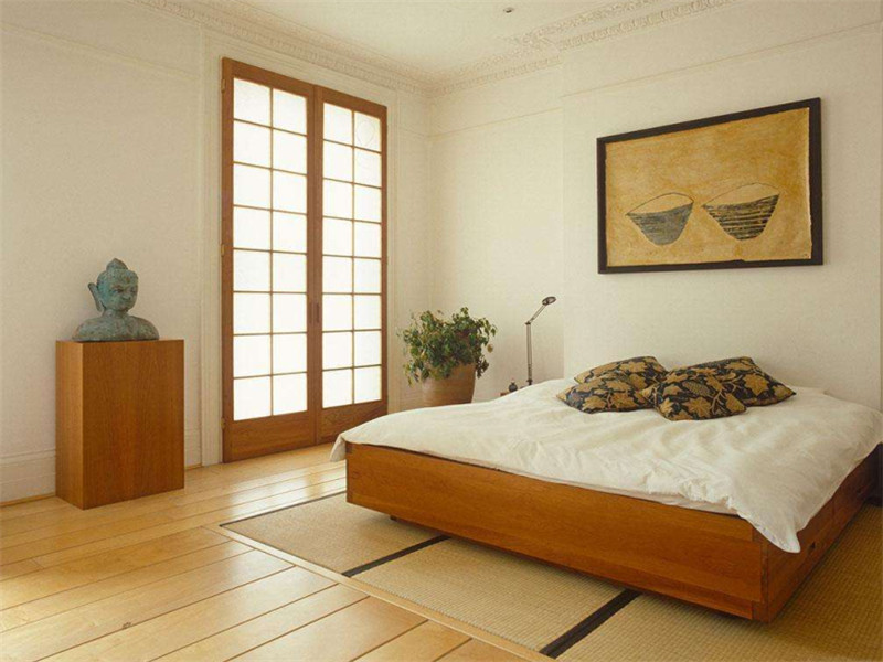 日式大户型卧室简约装修效果