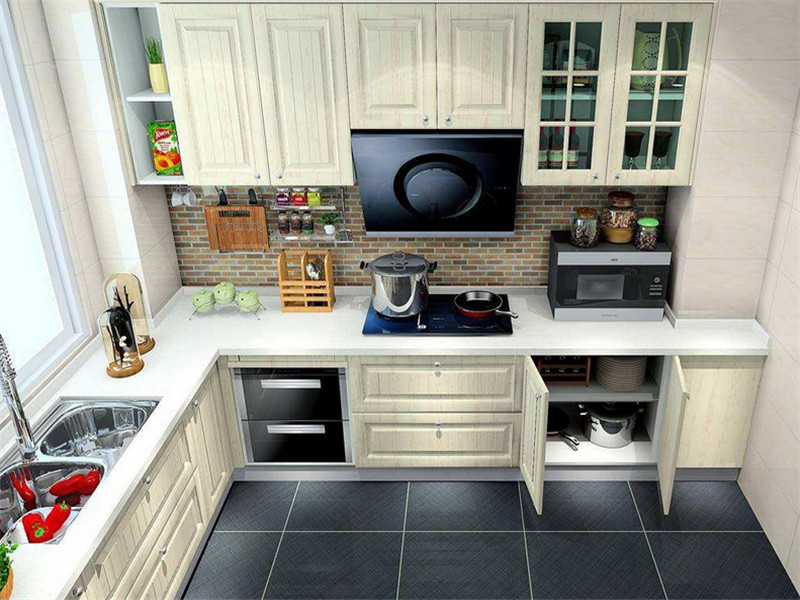 小户型欧式风格厨房橱柜装修图