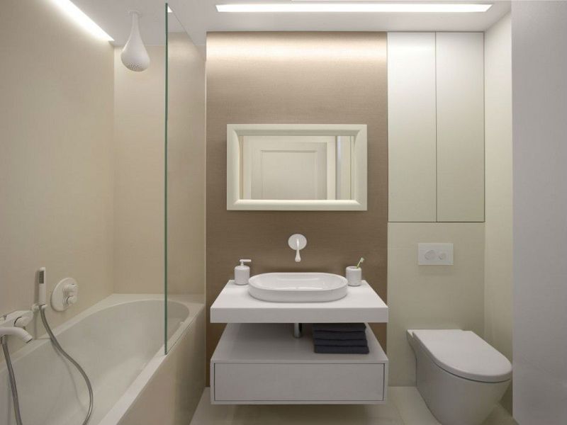 实用型极简卫浴间设计图欣赏
