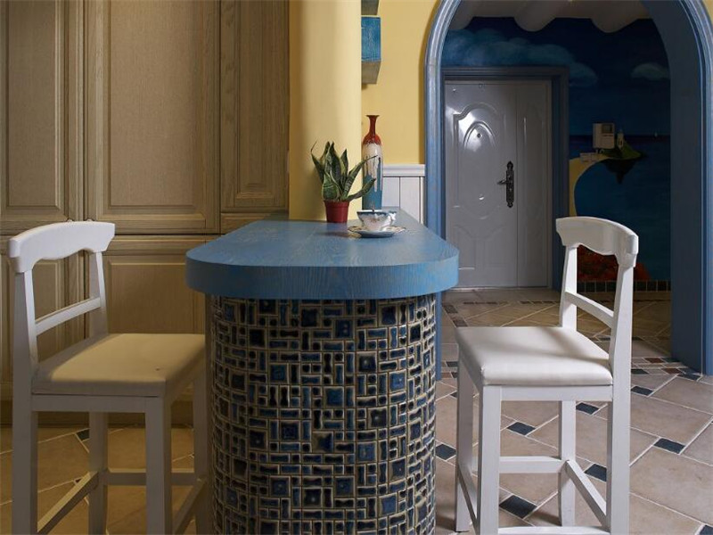 地中海风格家居设计家庭吧台装修设计