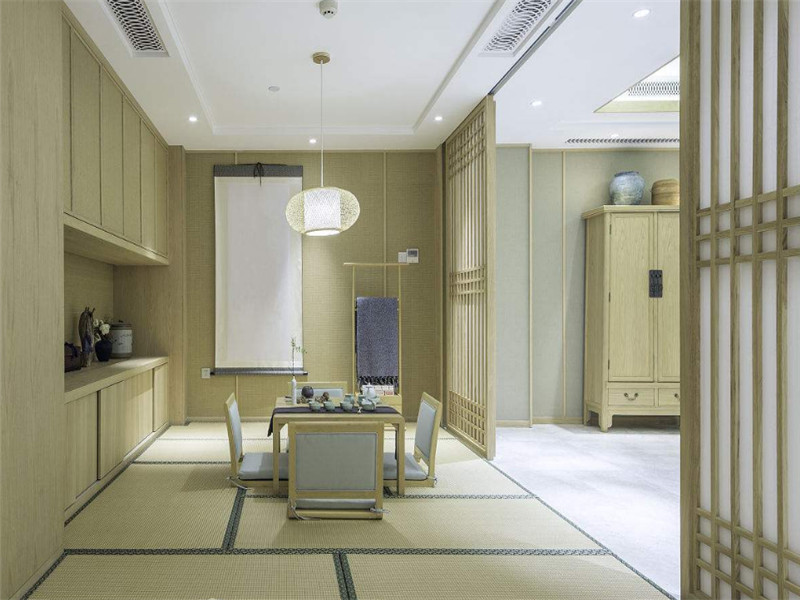 大户型日式传统风格客厅装修设计