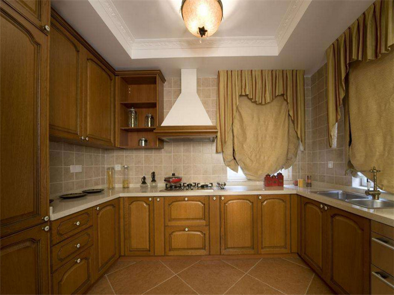 欧式古典两居室厨房装修效果图