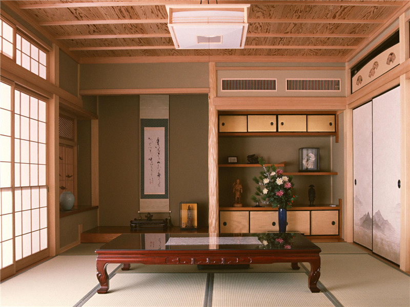 日式客厅休闲区域效果装修设计