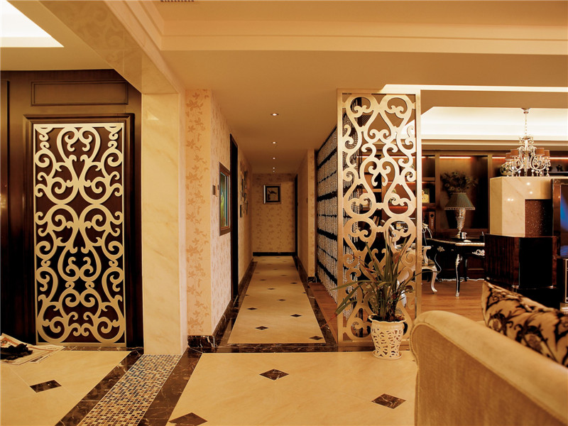 三室现代欧式风格走廊装修设计图