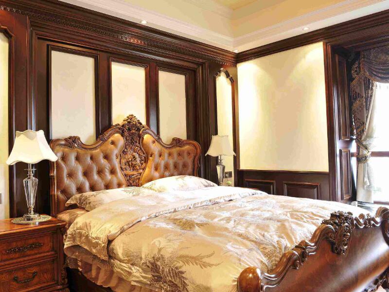 复古欧式卧室装修设计效果图