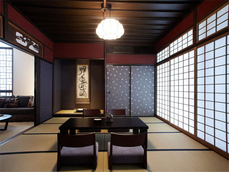 日式风格客厅背景墙装修效果图