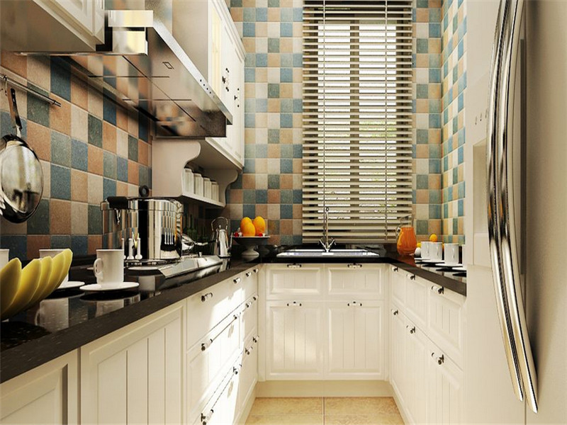 欧式2平米小厨房橱柜装修效果图