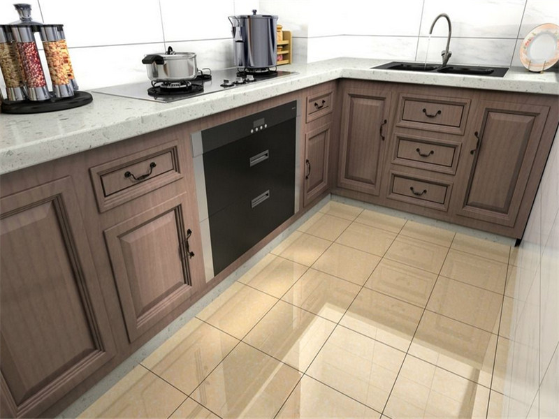 现代6平小厨房橱柜装修效果图